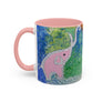 Pink Elephant Coffee Mug (11, 15oz)
