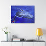 HUMPBACK WHALE  Canvas Stretched, 1.5''
