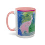 Pink Elephant Coffee Mug (11, 15oz)