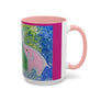 Pink Elephant Coffee Mug (11, 15oz)