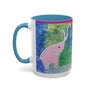 Pink Elephant Coffee Mug (11, 15oz)