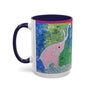 Pink Elephant Coffee Mug (11, 15oz)