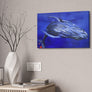 HUMPBACK WHALE  Canvas Stretched, 1.5''