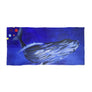 humpback whale Beach Towel