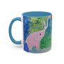 Pink Elephant Coffee Mug (11, 15oz)