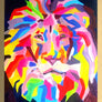 The King - Handmade Acrylic Original Painting