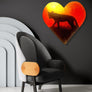 Heart Hunting Leopard - Handmade Acrylic Original Painting