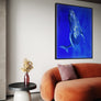 Whale Handmade Acrylic Original Painting