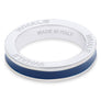 Xtinctio - Hand made in Italy by a 3rd generation Goldsmith. Eco conscious white Bronze and navy blue enamel designed for the majestic Whale. 50% of all profits go towards protecting the most endangered species on the planet earth.