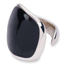 cXtinctio rhinoceros Vanguard Ring Hand Made in Italy by a 3rd generation goldsmith using the ancient and rarely used Etruscan enamel technique. eco-conscious jewelry ,