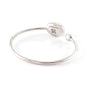 Xtinctio Stretch Bangle comfortable, timeless and chic Hand made in Italy by a 3rd generation Goldsmith Triple dipped Palladium and enamel Imbued with the spirit of the animal it represents and serving as a constant reminder that in this age of extinction, we are all connected to every living thing Imbued with the spirit of the Ocean