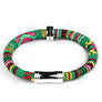 Eco-conscious linen/cotton blend HOPE bracelet is lovingly hand made in the USA and UK. Easy on, easy off magnetic clasp. Engraved with our logo serving as a constant reminder that in this age of extinction, we are all connected to every living thing. Our partner in Rainforest Conservation is Rainforest Conservation Trust. Xtinctio donates 50% of all profits to organizations that protect the most endangered species on earth and their habitats.
