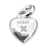 Heart Ocean Pendant Necklace