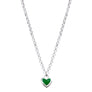 Xtinctio -Extinction, love , creatures , wildlife,deforestation  This Necklace eco conscious, timeless and wrepresents love and compassion for these wonderful creatures, Rainforest Heart shaped Pendant 925 sterling silver with enlaied enameled 925 sterling  necklace, representing our commitment to protecting this critically endangered cornerstone species.   Xtinctio - For The Survival Of The Species -
