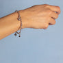 Sterling silver charm bracelet representing your commitment to protecting these critically endangered species and their habitats. Price includes 5 animal charms