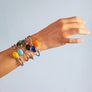 Xtinctio Stretch Bangle comfortable, timeless and chic Hand made in Italy by a 3rd generation Goldsmith Triple dipped Palladium and enamel Imbued with the spirit of the animal it represents and serving as a constant reminder that in this age of extinction, we are all connected to every living thing Imbued with the spirit of the Ocean