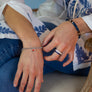 925 Sterling silver Rainbow Heart charm bracelet representing your commitment to protecting these critically endangered species and their habitats. 50% of all profits are donated to organizations that protect endangered species and their habitats. Xtinctio - For The Survival Of The Species