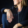 Made in Italy by a 3rd generation Goldsmith. Eco conscious white Bronze and glass enamel. 50% of all profits go towards protecting the most endangered species on the planet earth. Each ring is engraved with the endangered animal or habitat it represents. Collect them in all 8 colors!