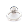Xtinctio - This Etruscan Sphere  Ring is hand made in Italy by a 3rd generation goldsmith using 925 Silver and enamel.  Engraved with our X logo, it is a positive reminder of our connection to every living thing in this age of extinction. Our partner in Rhinoceros