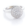 Xtinctio - Hand made in Italy by a 3rd generation Goldsmith. This eco conscious 925 silver and Lab-grown diamonds is engraved with our X logo,  50% of all profits go towards protecting the most endangered species on the planet earth.