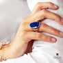 Whale Vanguard Ring - Handmade Enameled Rings –