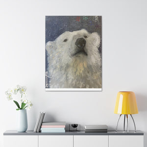 POLAR BEAR Canvas Stretched, 1.5''