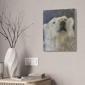 POLAR BEAR Canvas Stretched, 1.5''