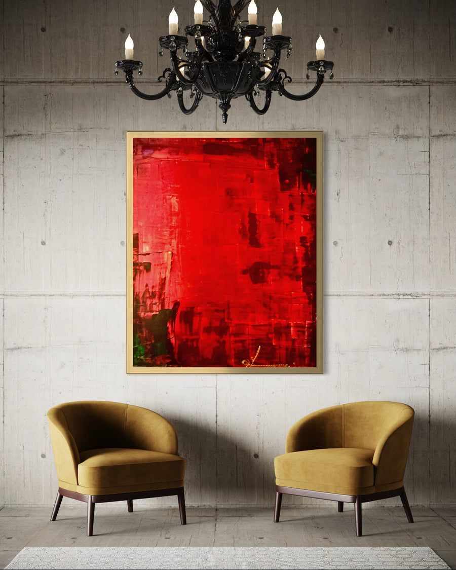 Colors of Love -  Handmade Acrylic Original Painting