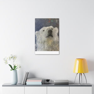 POLAR BEAR Canvas Stretched, 1.5''