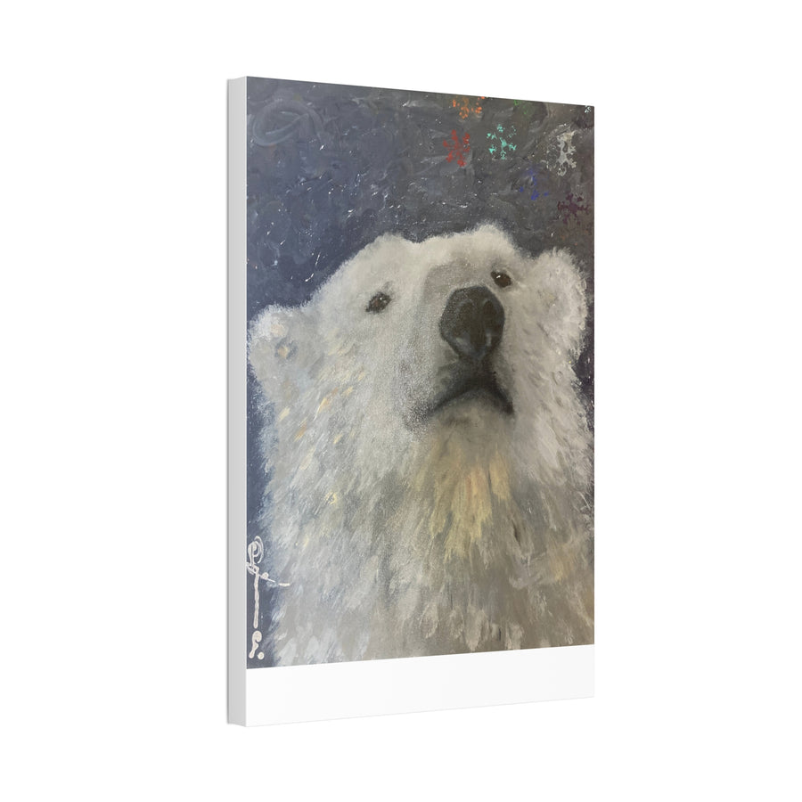 POLAR BEAR Canvas Stretched, 1.5''