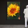Sunflower’s legend - Handmade Acrylic Original Painting