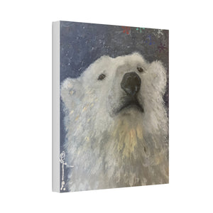 POLAR BEAR Canvas Stretched, 1.5''