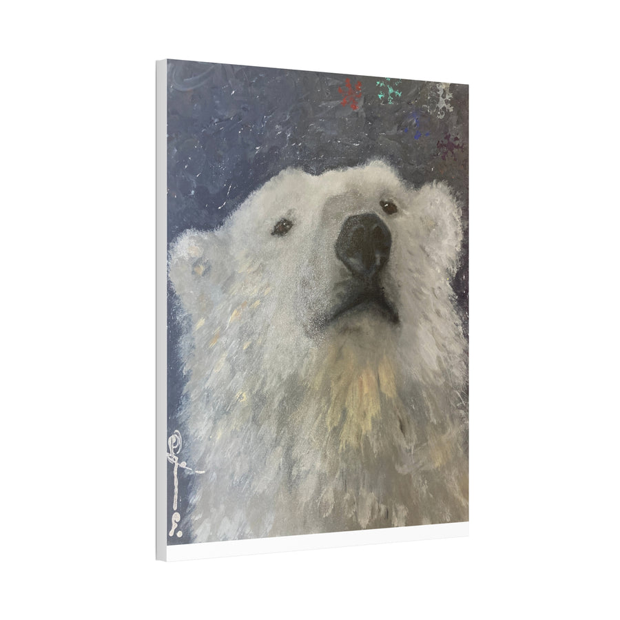 POLAR BEAR Canvas Stretched, 1.5''