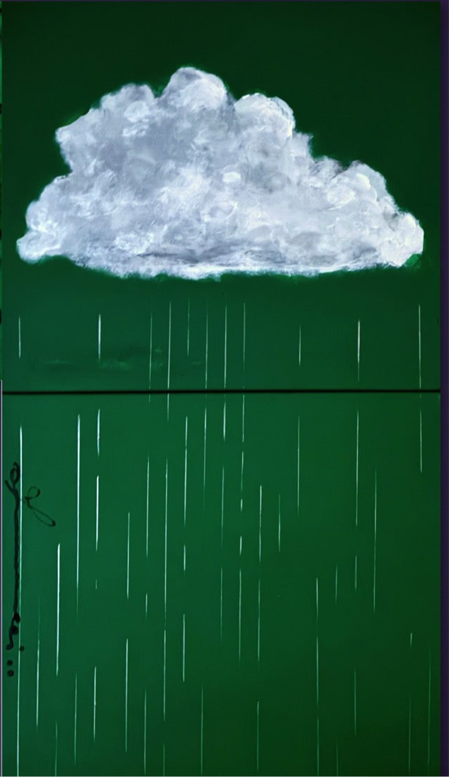 England in a nutshell  - Handmade Acrylic Original Painting
