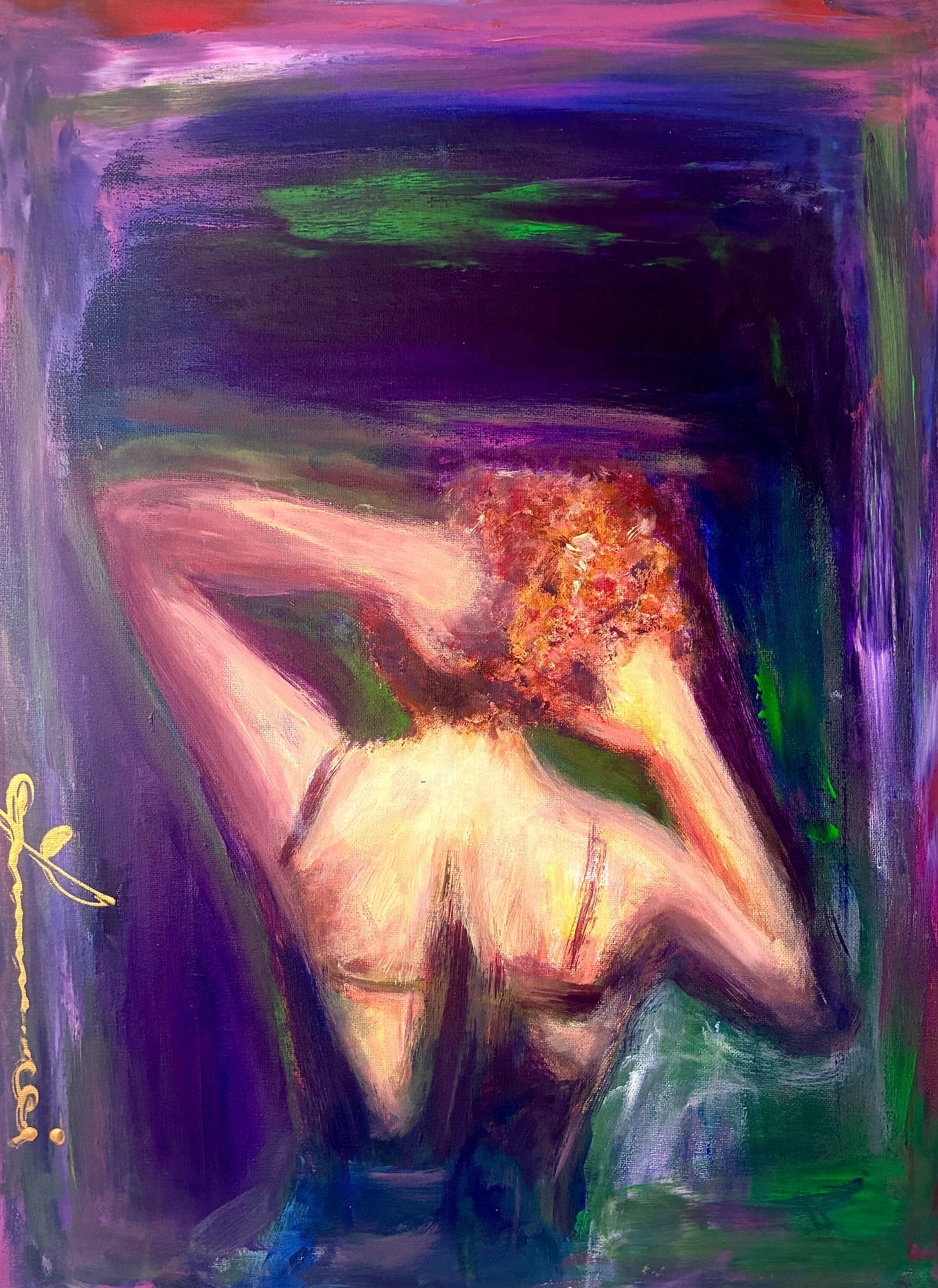 Woman’s beauty - Handmade Acrylic Original Painting