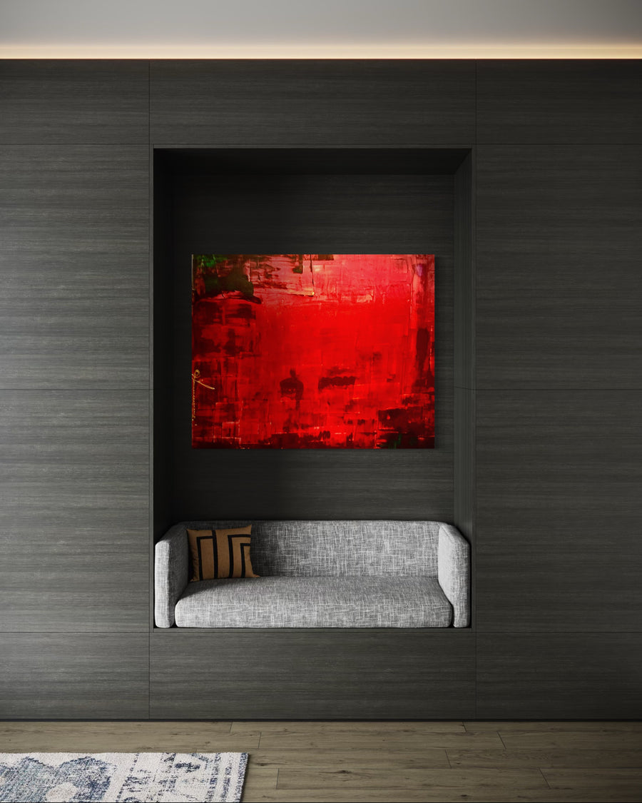 Colors of Love -  Handmade Acrylic Original Painting