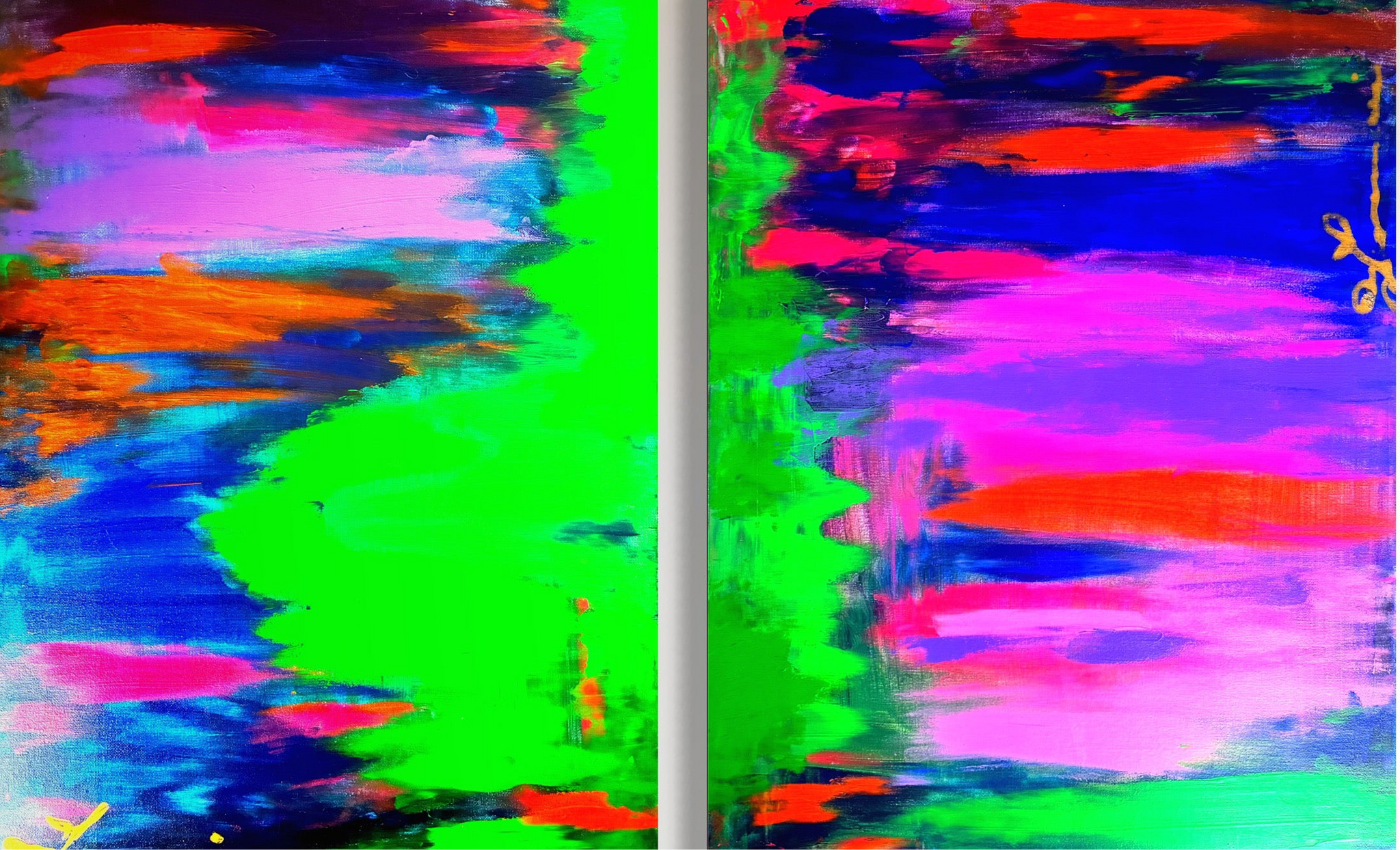 Rainforest - Handmade Acrylic Original Painting