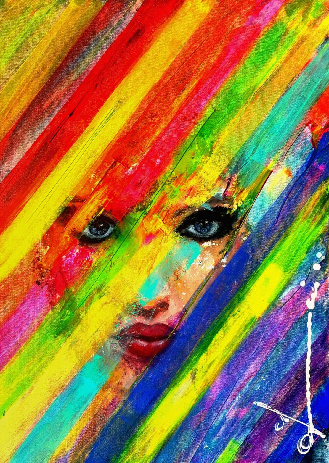 Reveal - Handmade Acrylic Original Painting