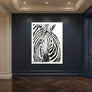 Zebra - Handmade Acrylic Original Painting