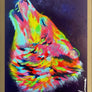 She Wolf - Handmade Acrylic Original Painting