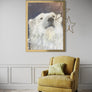 Polar Bear - Handmade Acrylic Original Painting