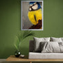 Blue Tit - Handmade Acrylic Original Painting