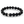 Black Onyx Stretch Beaded Bracelet