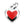 Xtinctio - This Necklace eco conscious, timeless represents love and compassion for these wonderful creatures, Wildlife Heart shaped Pendant 925 sterling silver with enlayed red enameled 925 sterling  necklace, representing our commitment to protecting this critically endangered cornerstone species.   Xtinctio - For The Survival Of The Species -