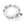 Silver Charm Bracelet with 12mm Moonstone Gemstone