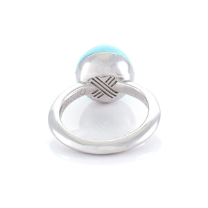 Xtinctio - This Etruscan Sphere ring is hand made in Italy by a 3rd generation Goldsmith.  Eco conscious 925 Silver and enamel.  Engraved with our logo serving as a constant reminder that in this age of extinction, we are all connected to every living thing. Our partner in Ocean Conservation is The Coral Reef Restoration. 